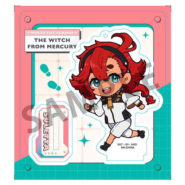 Mobile Suit Gundam: The Witch from Mercury - Chibi Character Blind Acrylic Stand Figure image count 1